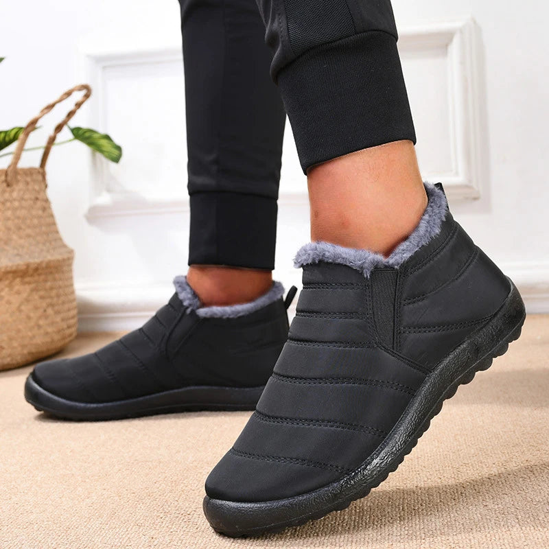 Boots Men Snow Platform Shoes Winter Shoes Comfortable Man Boot Shoe Ankle Boots Waterproof Shoes Outdoor Lightweight Boots Men