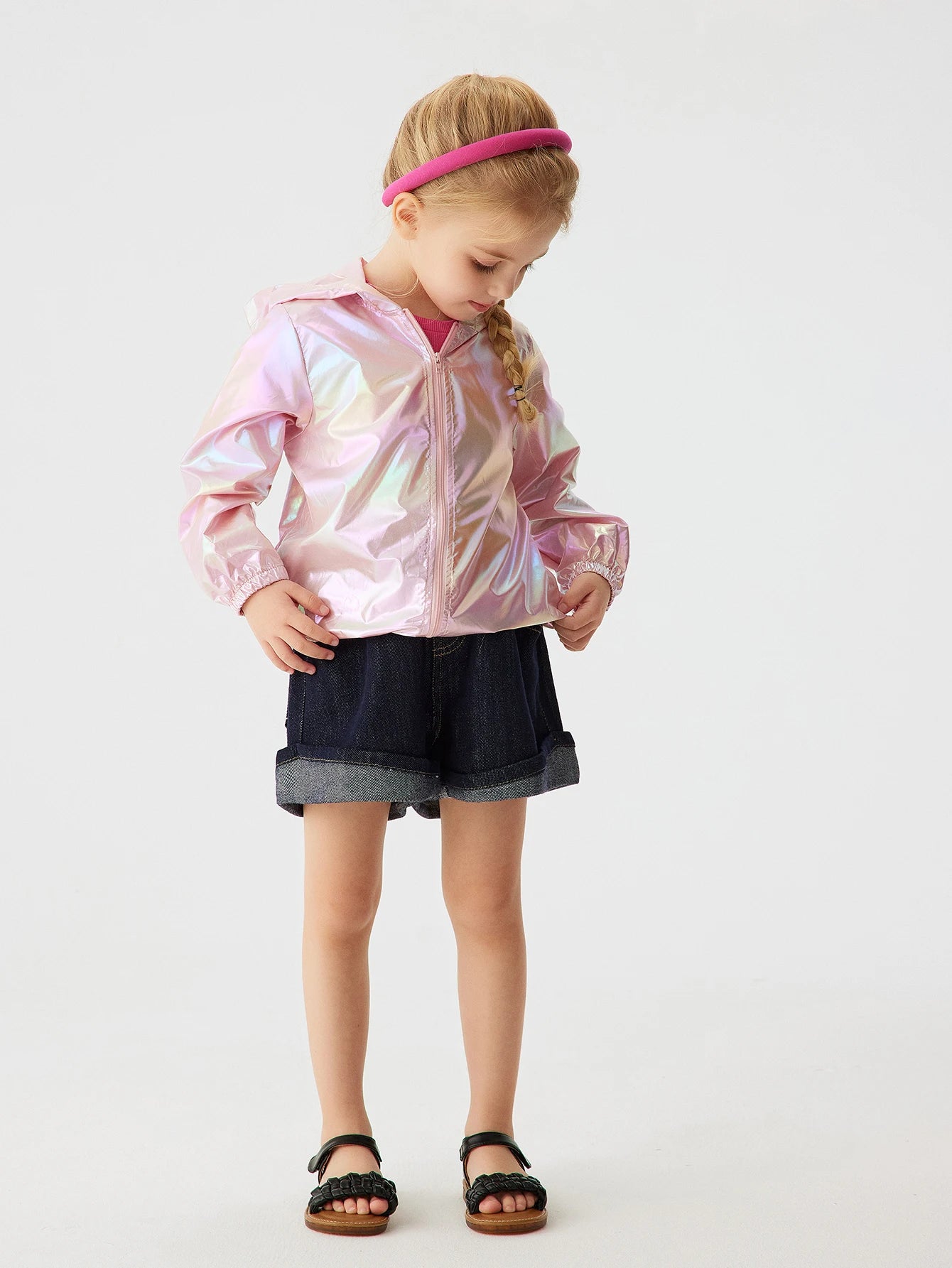 Thin Girls Fashion Symphony Going Out thin hooded jacket