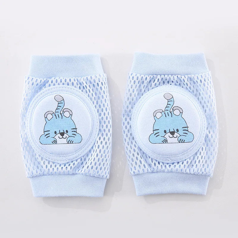 1 Pair Baby Knee Pads Leg Warmer Safety Bear Girl Boy Kids Accessories Crawling Gaiter Toddlers Protector Infant Animal Cushion