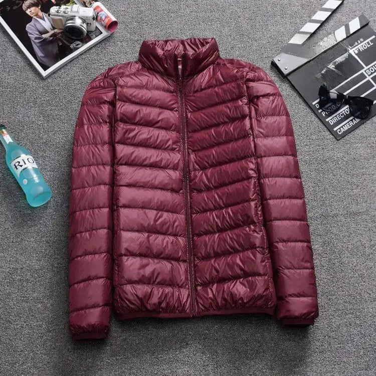 Winter Men's Cotton-padded Coat Cropped Lightweight Workwear Jacket Small Padded Jacket Men's Outerwear