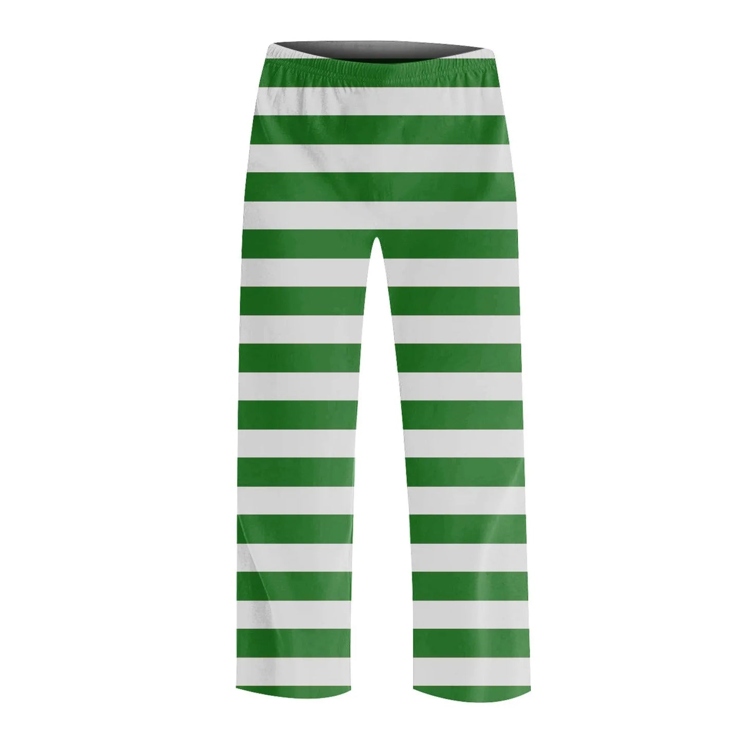 Pantalones de pijama con estampado de rayas elegantes para niños y niñas, pantalones de dormir casuales, sueltos y cómodos con bolsillos, pijamas para niños.