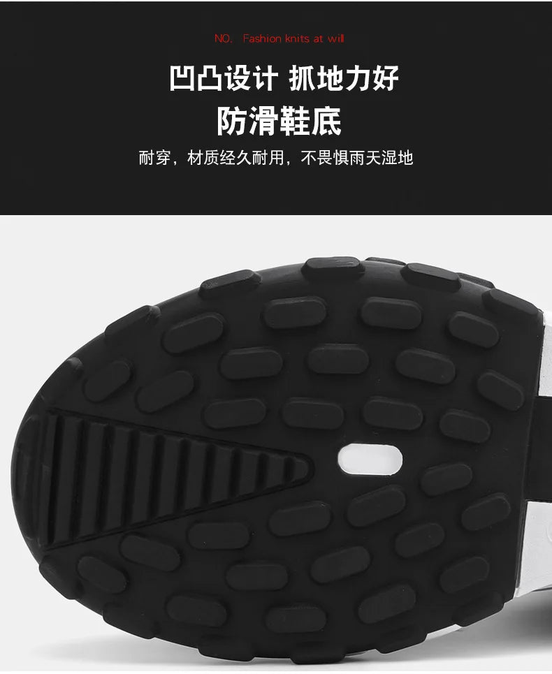 Zapatos de plataforma cálidos de algodón para hombre, zapatillas gruesas para hombre, zapatos vulcanizados de invierno, zapatillas casuales de moda para hombre, botas de nieve de caña alta