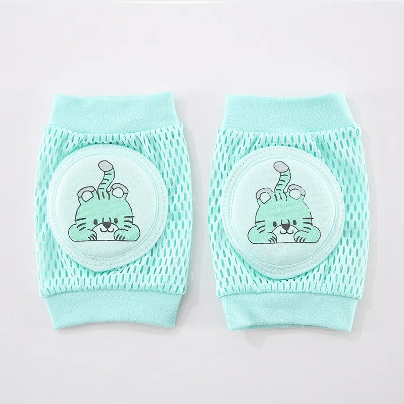 1 Pair Baby Knee Pads Leg Warmer Safety Bear Girl Boy Kids Accessories Crawling Gaiter Toddlers Protector Infant Animal Cushion