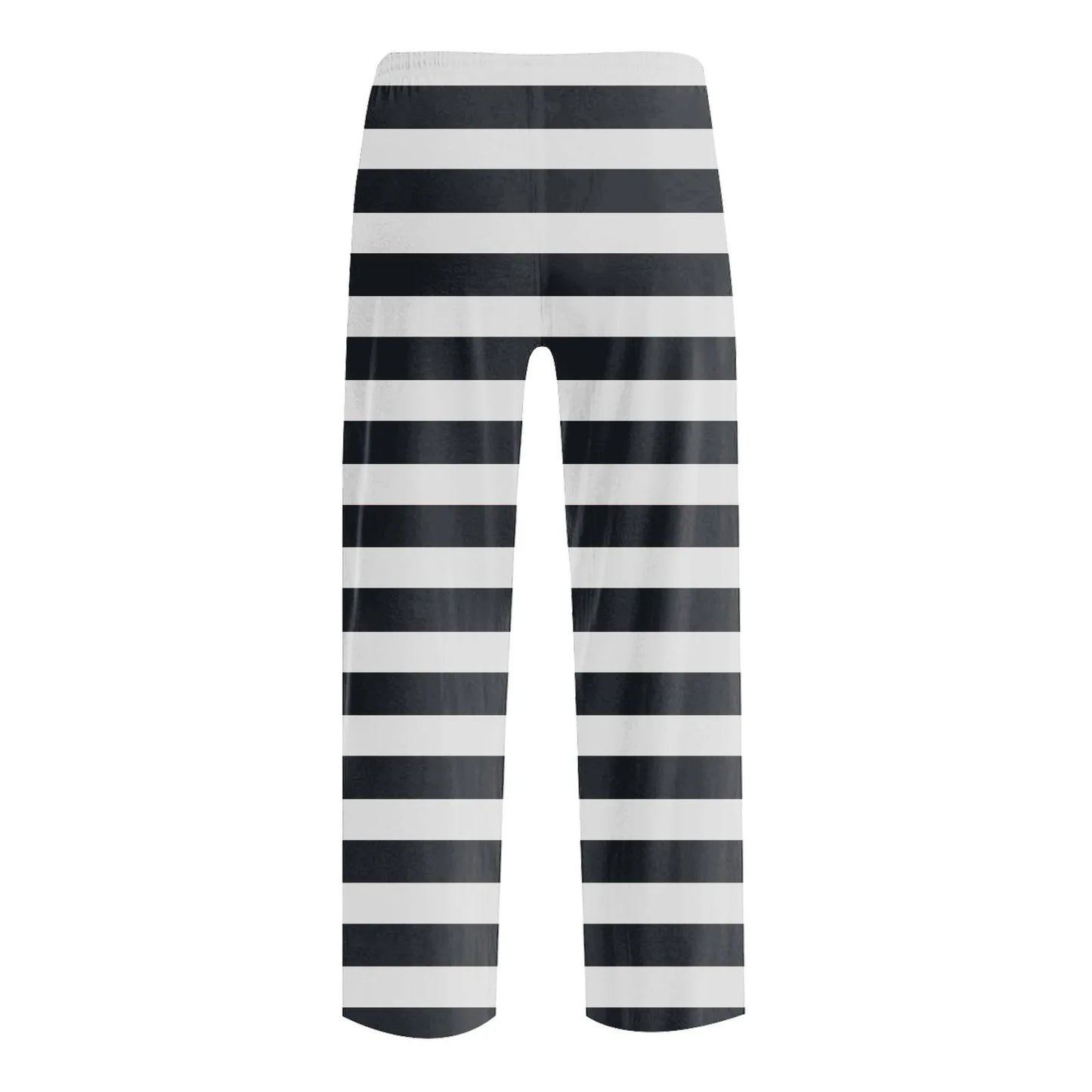 Pantalones de pijama con estampado de rayas elegantes para niños y niñas, pantalones de dormir casuales, sueltos y cómodos con bolsillos, pijamas para niños.