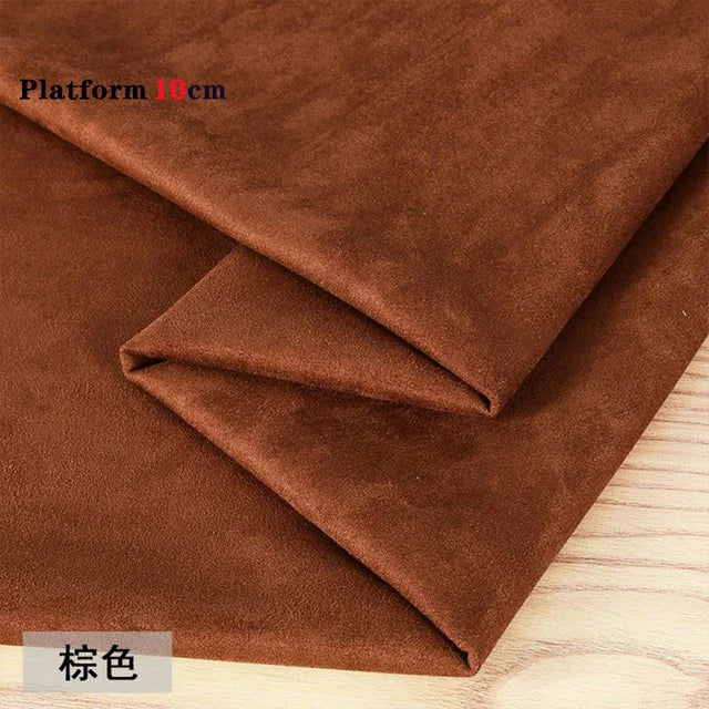 Funda protectora duradera para zapatos de plataforma de 10 cm, color beige, para botas de pole dance, resistente al desgaste, para entrenamiento y sandalias.