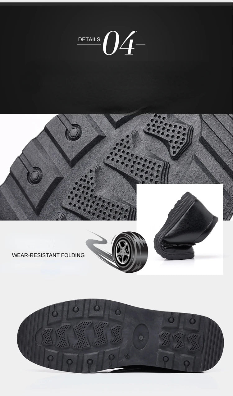 Chaussures en coton pour hommes, montantes, imperméables, décontractées, en cuir, bottes d'hiver chaudes et confortables, bottines tendance pour hommes, nouveautés