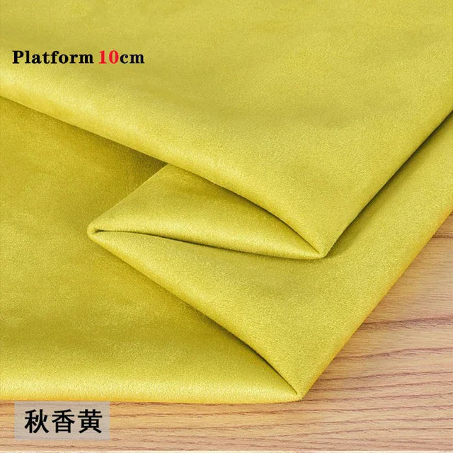 Funda protectora duradera para zapatos de plataforma de 10 cm, color beige, para botas de pole dance, resistente al desgaste, para entrenamiento y sandalias.