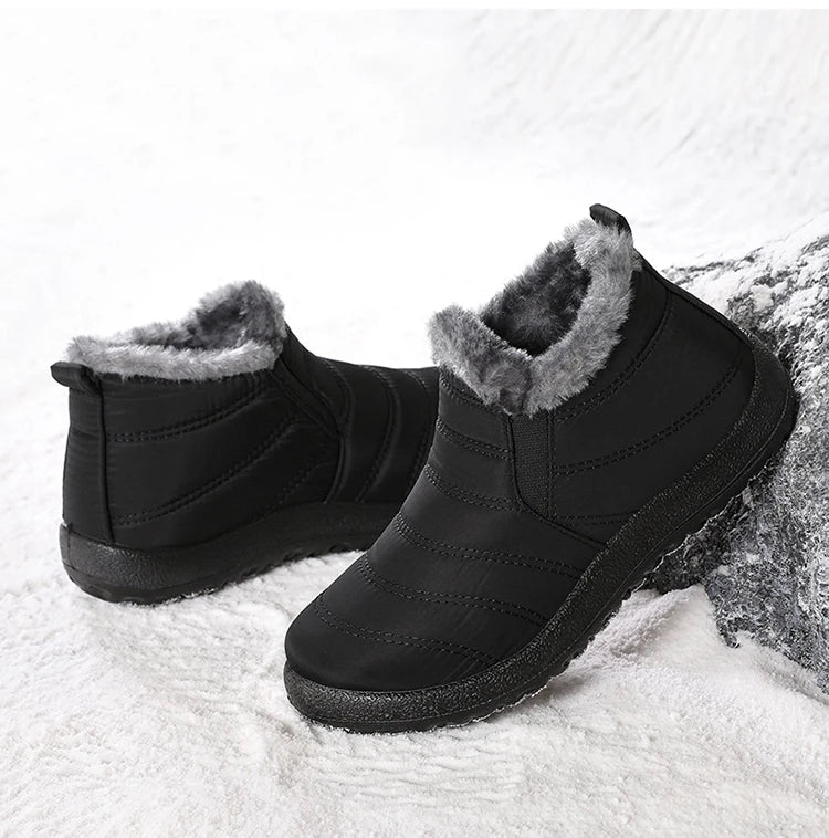 Boots Men Snow Platform Shoes Winter Shoes Comfortable Man Boot Shoe Ankle Boots Waterproof Shoes Outdoor Lightweight Boots Men
