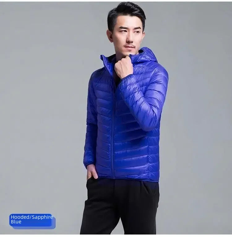 Winter Men's Cotton-padded Coat Cropped Lightweight Workwear Jacket Small Padded Jacket Men's Outerwear