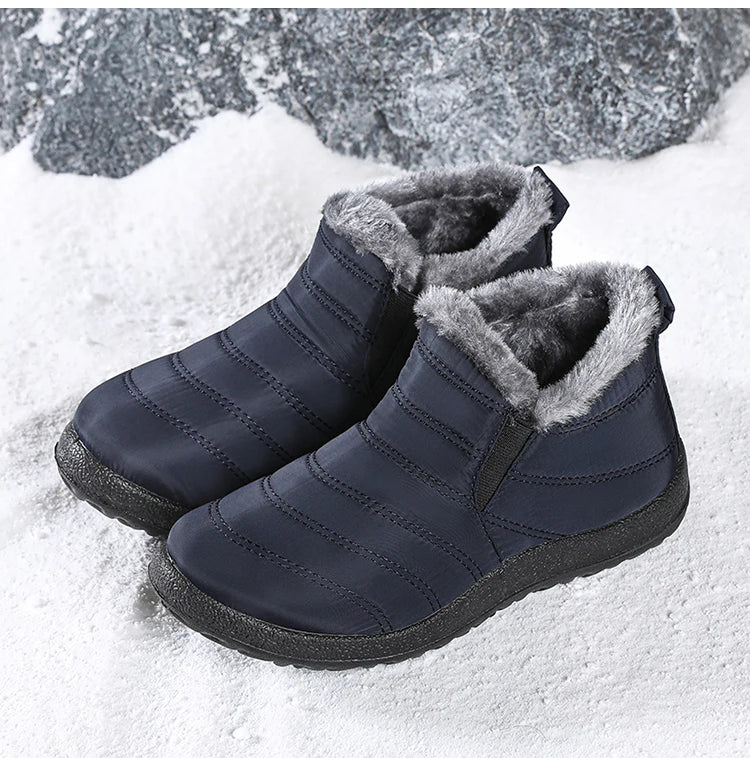 Boots Men Snow Platform Shoes Winter Shoes Comfortable Man Boot Shoe Ankle Boots Waterproof Shoes Outdoor Lightweight Boots Men