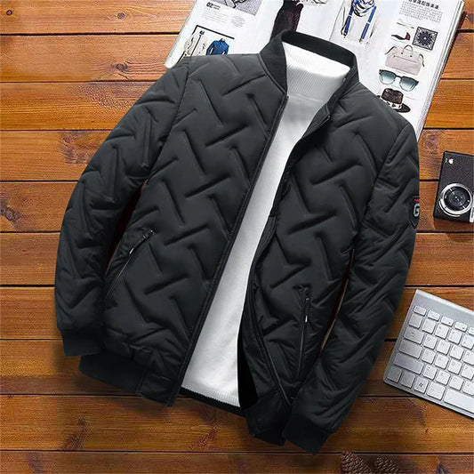 2025 Men's Warm Padded Jacket Autumn Winter Slim Fit Male Coat Casual Baseball Clothes Parka for Men Clothing Windbreaker 5XL