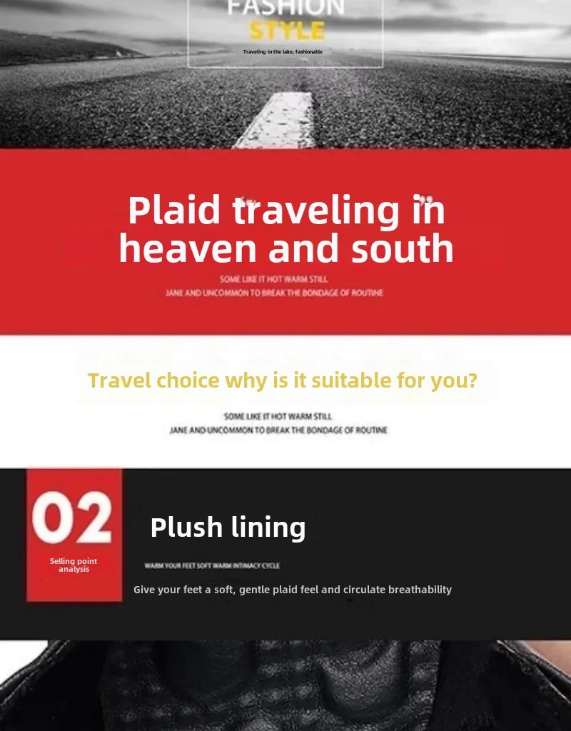 Botas de lujo para hombre, botas de plataforma altas de moda, botas clásicas de cuero para uso casual de negocios, botas de invierno de algodón cálido y afelpado para hombre