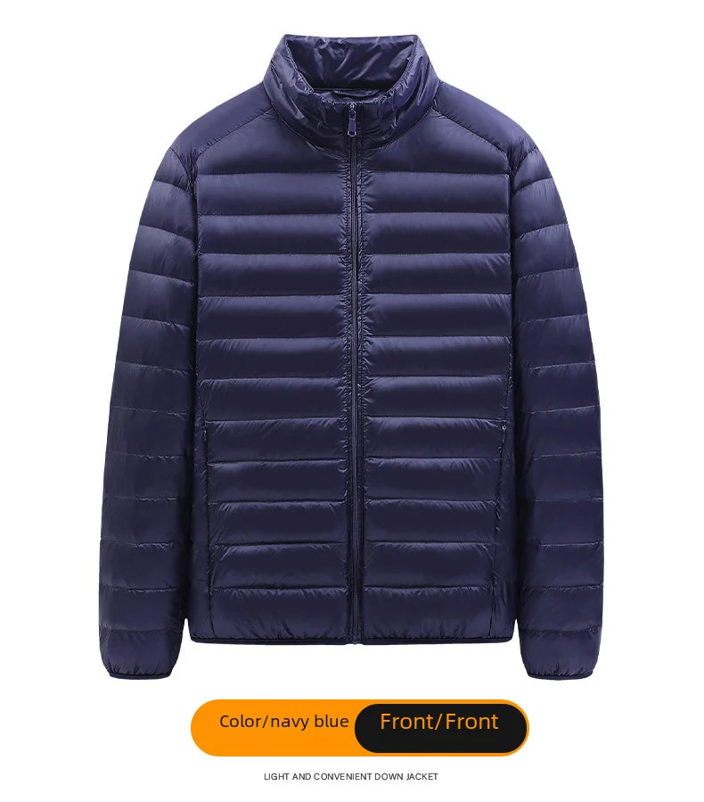 Winter Men's Cotton-padded Coat Cropped Lightweight Workwear Jacket Small Padded Jacket Men's Outerwear