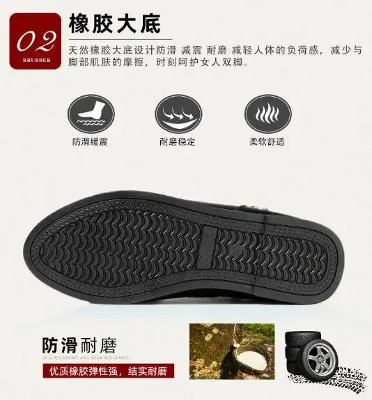 Solid Black NEW Women Luxury Brand Designer Snow Boots Metal Classic Furry Winter Warm Shoes Female Ankle Boot Women Botas Mujer