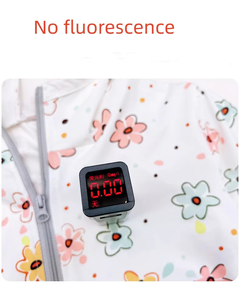 0-5TKorean breathable children's clothing hooded casual jacket children's sun protection clothes girls boys outdoor sportswear