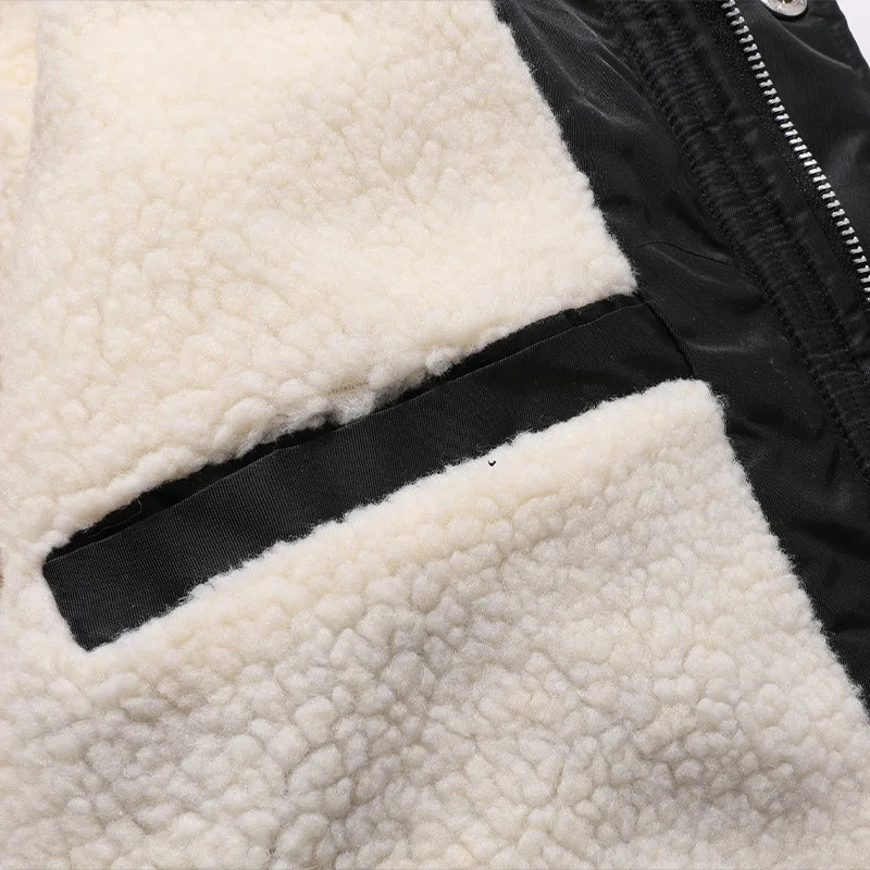 Winter new casual men's cotton-padded padded jacket warm hooded coat windproof men's large size M-5XL cotton-padded jacket
