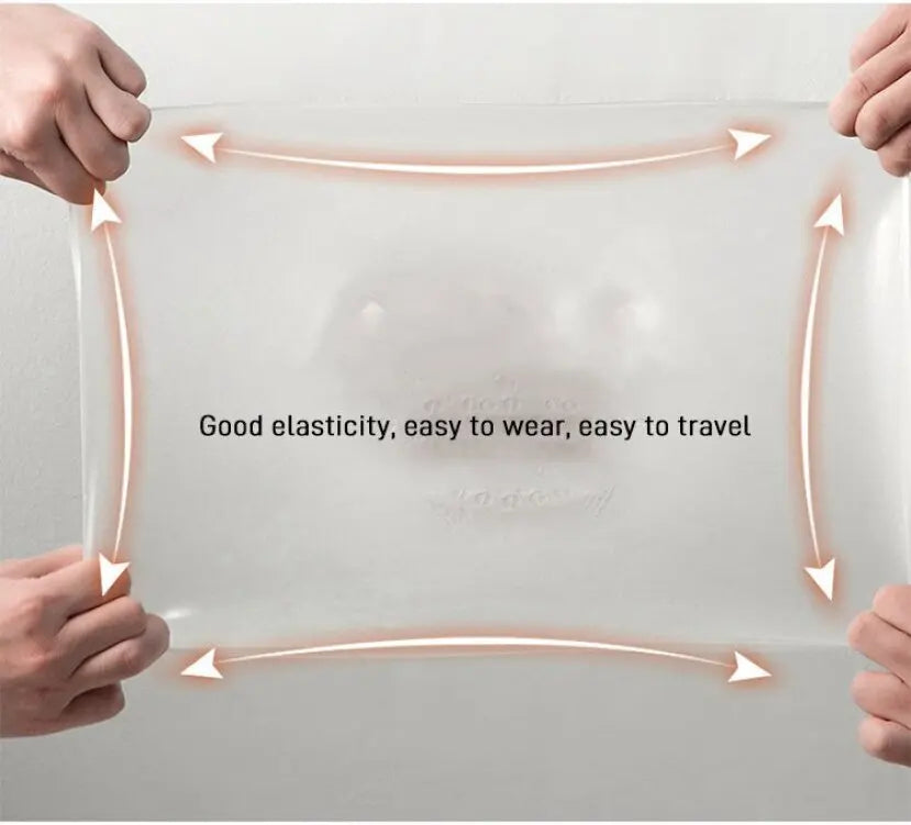 Outdoor Antislip Rain Shoes Shoe Covers Reusable Fashion Waterproof One Size Shoes Protectors Wearable Midcalf Rain Shoes Covers