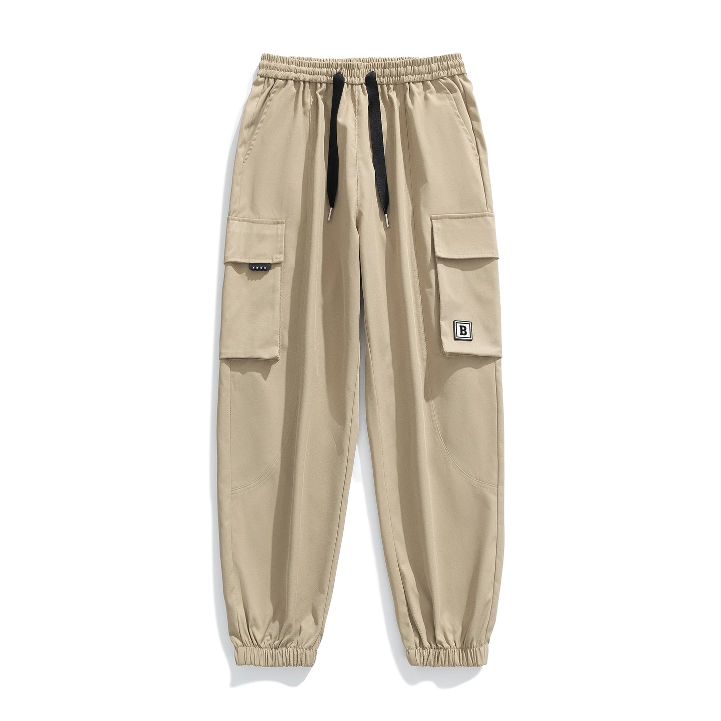 Youth Fashion Trend High-quality Outdoor Sports Leisure Workwear Long Pants Comfortable Breathable Leg Tied Straight Leg Pants