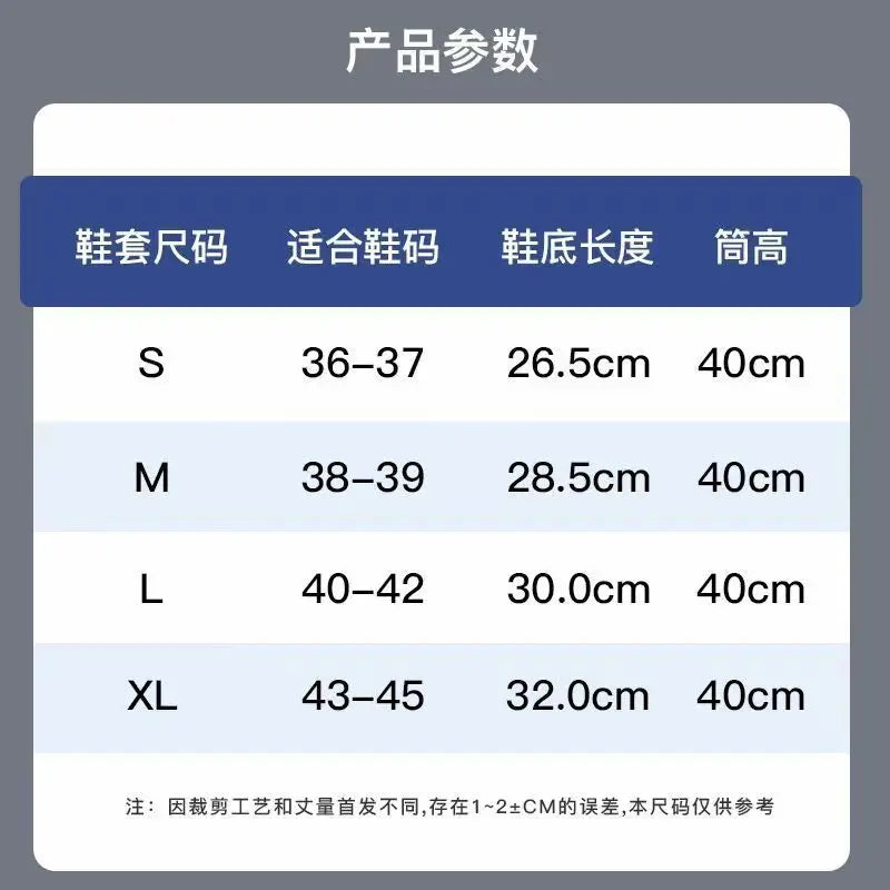 Calzado impermeable y resistente al desgaste para exteriores, botas de ciclismo de caña alta, antideslizantes, con refuerzo grueso y resistentes a la arena, para hombre y mujer.