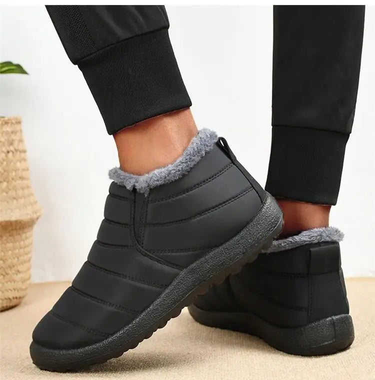 Boots Men Snow Platform Shoes Winter Shoes Comfortable Man Boot Shoe Ankle Boots Waterproof Shoes Outdoor Lightweight Boots Men