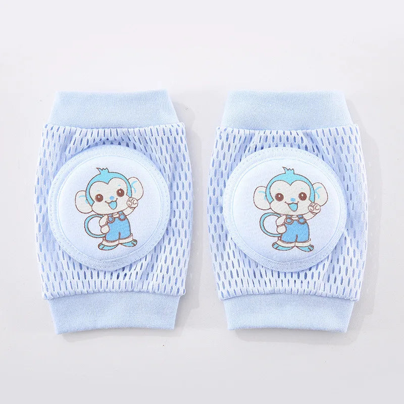 1 Pair Baby Knee Pads Leg Warmer Safety Bear Girl Boy Kids Accessories Crawling Gaiter Toddlers Protector Infant Animal Cushion