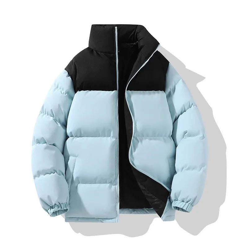2024 Men's White Duck Down Jacket Warm Thick Puffer Jacket Coat Male Casual High Quality Overcoat Thermal Winter Parka Men