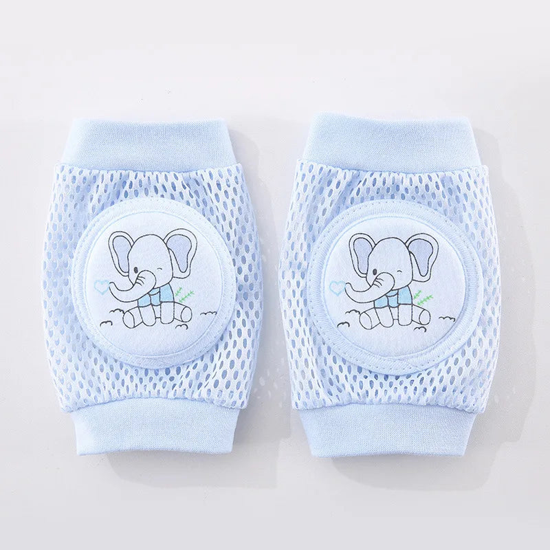 1 Pair Baby Knee Pads Leg Warmer Safety Bear Girl Boy Kids Accessories Crawling Gaiter Toddlers Protector Infant Animal Cushion