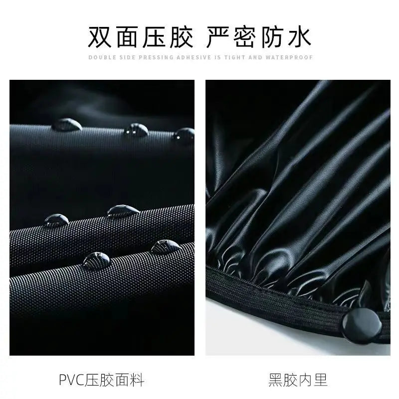 Calzado impermeable y resistente al desgaste para exteriores, botas de ciclismo de caña alta, antideslizantes, con refuerzo grueso y resistentes a la arena, para hombre y mujer.