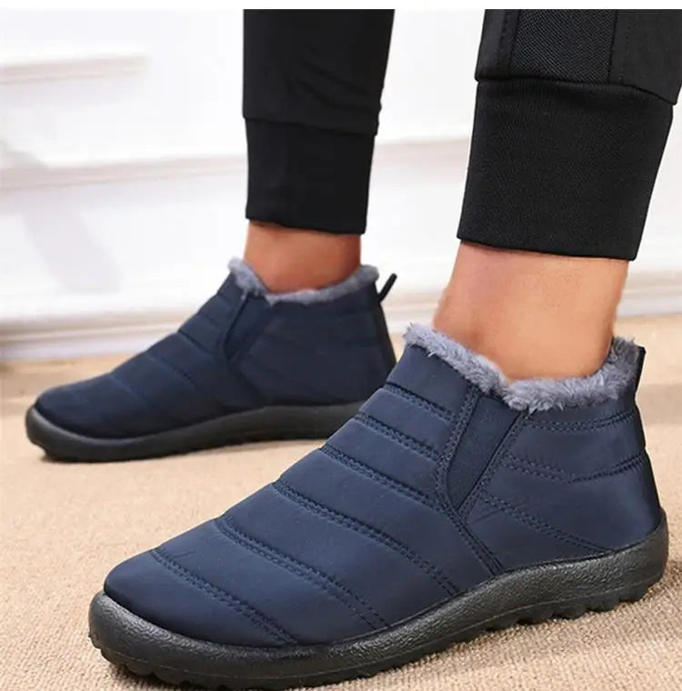 Boots Men Snow Platform Shoes Winter Shoes Comfortable Man Boot Shoe Ankle Boots Waterproof Shoes Outdoor Lightweight Boots Men