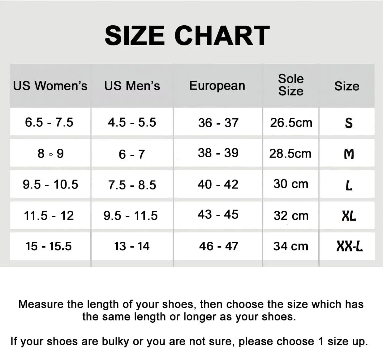 Waterproof Shoe Covers, Thickened Rain Boot Shoe Cover Reusable & Foldable Non-Slip with Reflector for Men Women