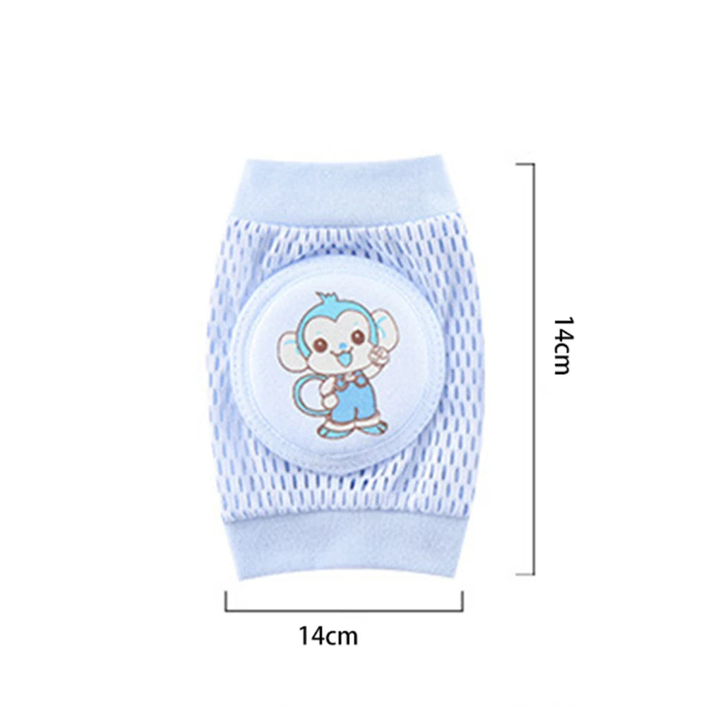 1 Pair Baby Knee Pads Leg Warmer Safety Bear Girl Boy Kids Accessories Crawling Gaiter Toddlers Protector Infant Animal Cushion