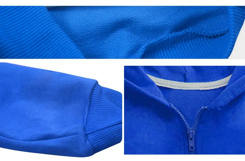 Spring Autumn Kids Baby Boys Coats Hooded Sweatshirt Girls Hoodies Children Jacket Toddler Outerwear Clothes Gray Blue Red 3-12T