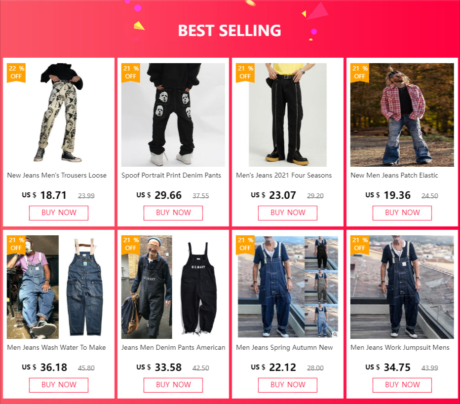 New Men's Jeans Slim Pants Holes Denim Casual Trousers Trend Skinny Jeans for Men Fashion Pencil Pants  Men Clothing