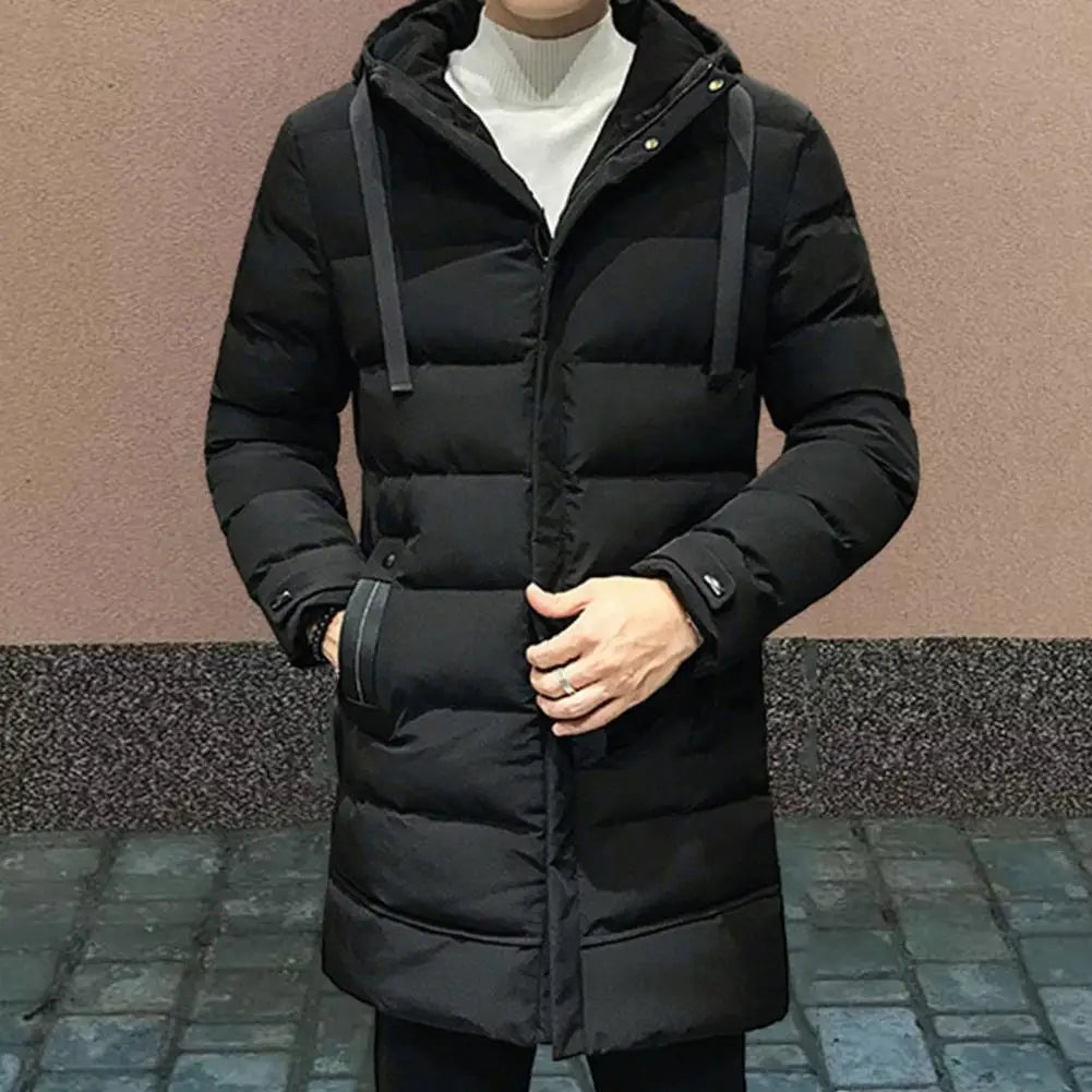 2025 Winter Parkas Men Warm Thick Windproof Jacket Men Quality Hooded Cotton Padded Coat Men Fashion Waterproof Outwear