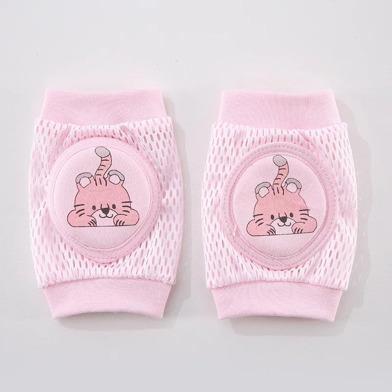1 Pair Baby Knee Pads Leg Warmer Safety Bear Girl Boy Kids Accessories Crawling Gaiter Toddlers Protector Infant Animal Cushion