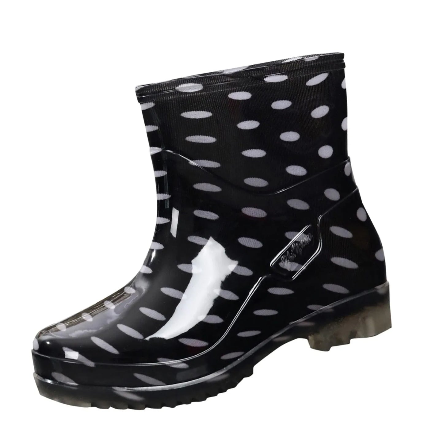Fashionable Print Rain Boots Adult Women's Waterproof Boots Anti-slip Wear-resistant Shoes Mid-high Boot  Rain Shoes