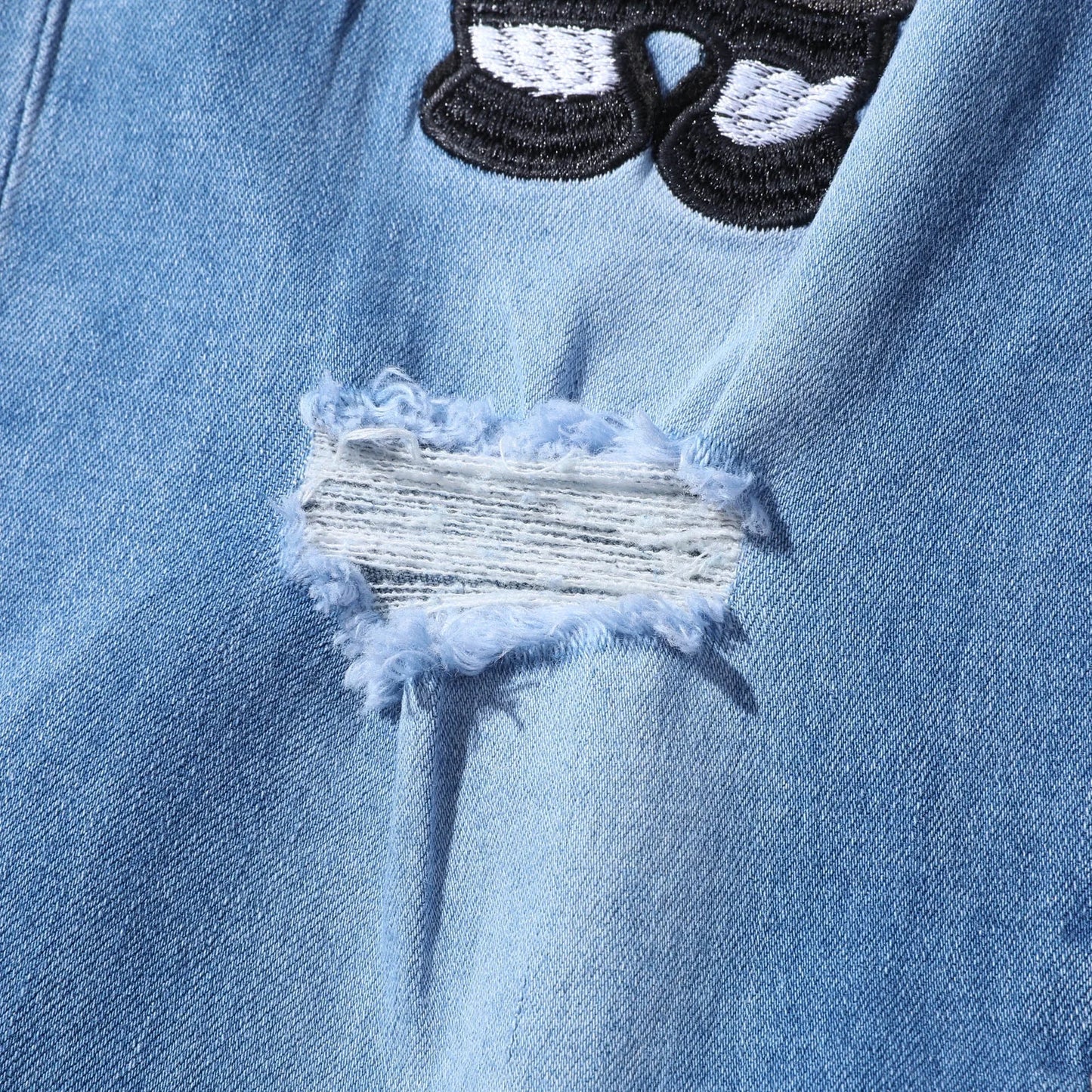 Punk Plus Size Pants Men Skinny Ripped Hole Patchwork Jeans Slim Pencil Denim Hip Pop Trousers Autumn Winter Streetwear Men's