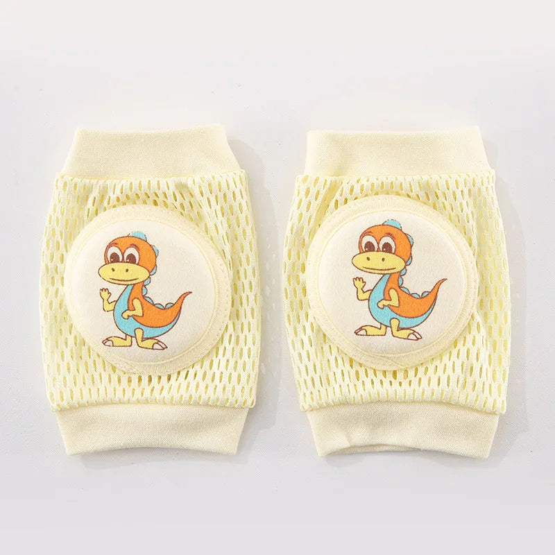 1 Pair Baby Knee Pads Leg Warmer Safety Bear Girl Boy Kids Accessories Crawling Gaiter Toddlers Protector Infant Animal Cushion