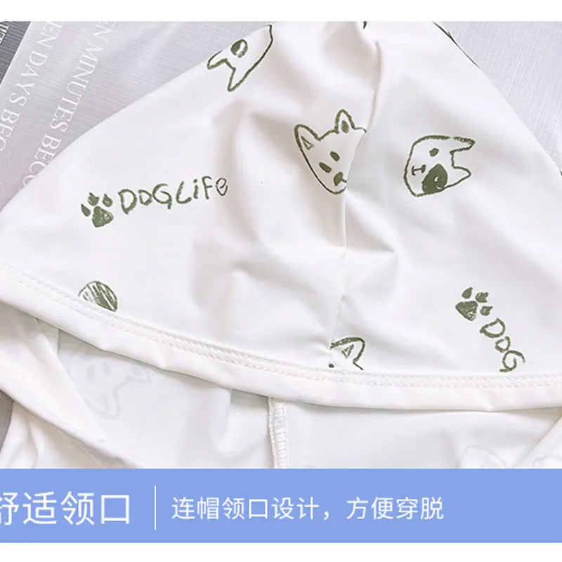Children's Sunscreen Jackets Summer Breathable Coats for Boys Girls Cartoon Print Kids Windbreakers Toddler Outfits Baby Clothes