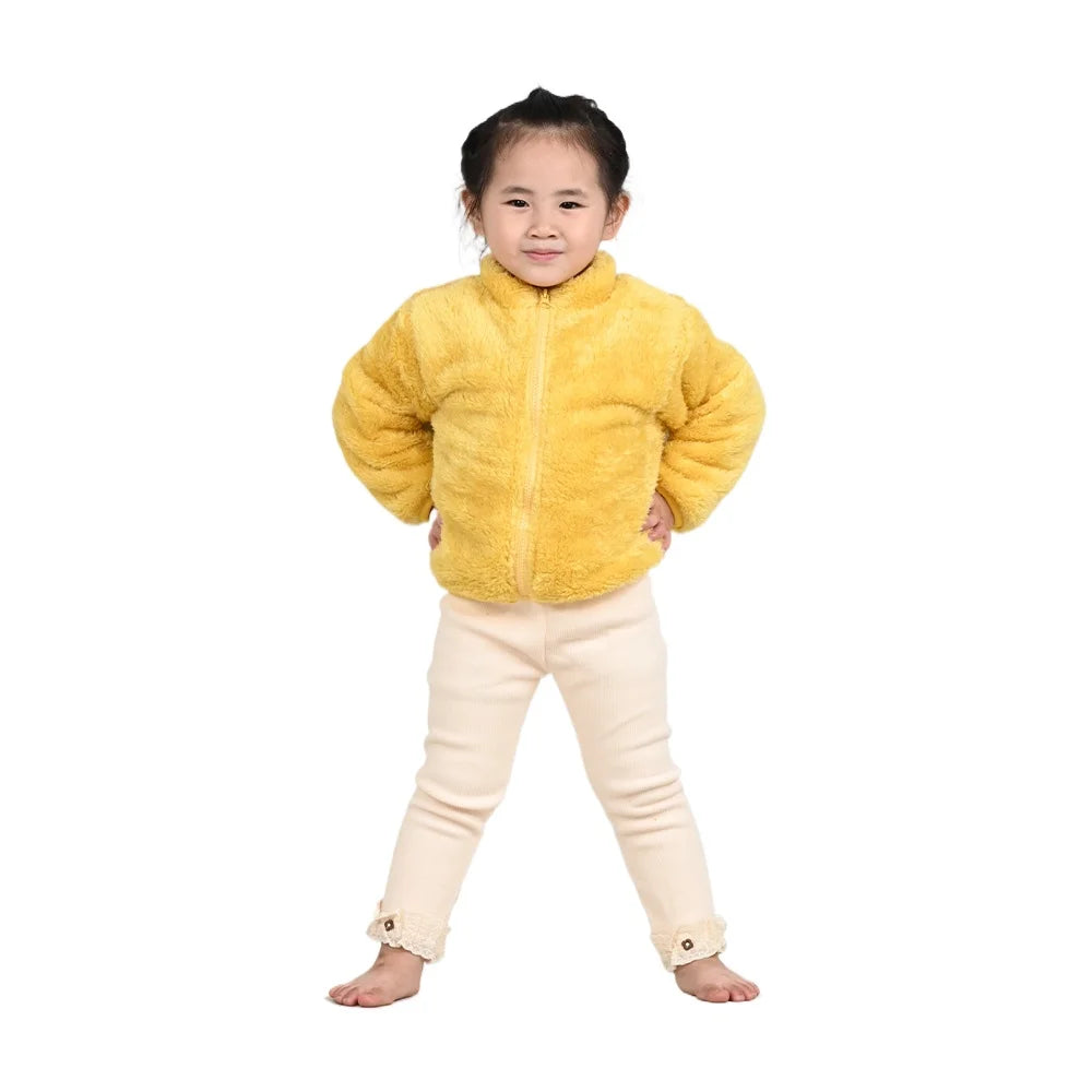 Autumn Winter Children's Coats Double Sided Velvet Outerwear Baby Warm Clothes Children Thermal Fleece jacket Boys Girls Coat