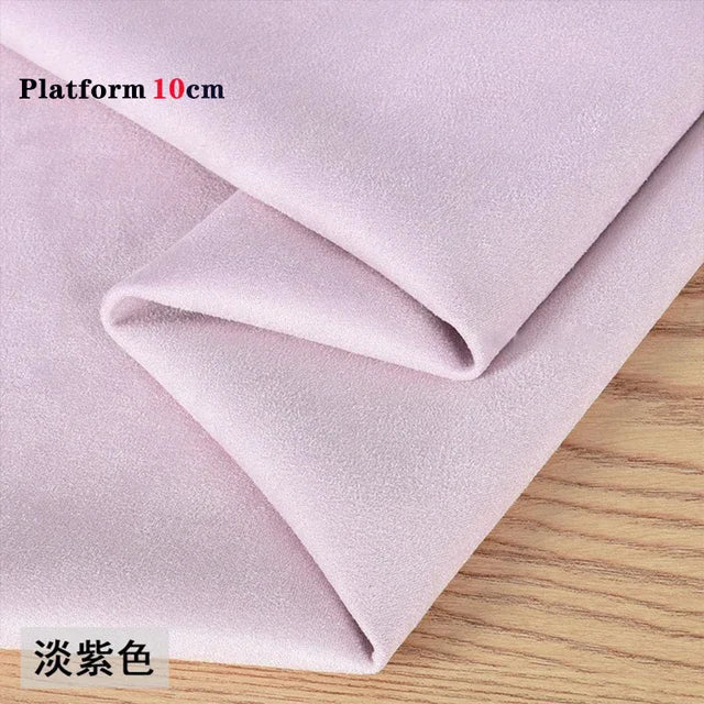 Funda protectora duradera para zapatos de plataforma de 10 cm, color beige, para botas de pole dance, resistente al desgaste, para entrenamiento y sandalias.