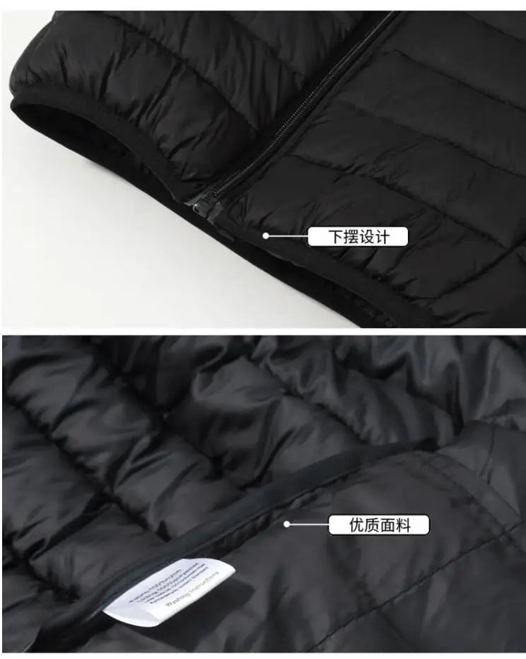 Boys' Down Vest Winter Light Jacket Casual Stand Collar Waistcoat Children Fashion Korea Coat Autumn Clothes For Girls Vests