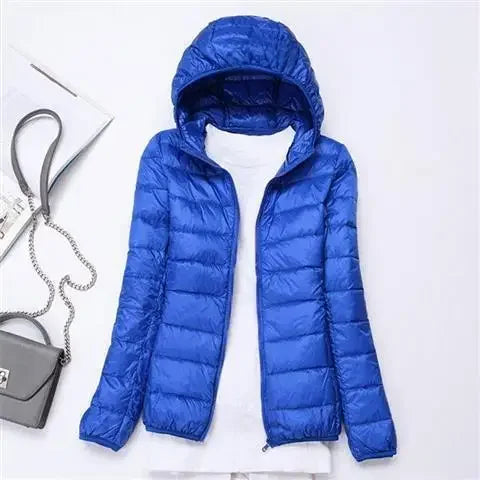 Abrigo corto fino acolchado de algodón para mujer, nuevo estilo coreano 2022, chaqueta holgada con capucha de algodón para otoño/invierno para hombre