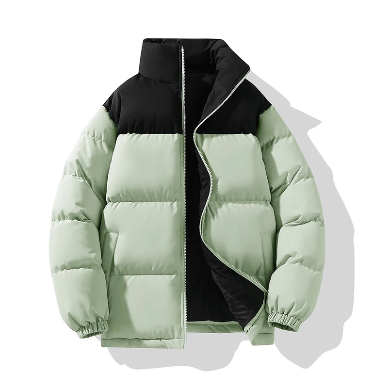 2024 Men's White Duck Down Jacket Warm Thick Puffer Jacket Coat Male Casual High Quality Overcoat Thermal Winter Parka Men