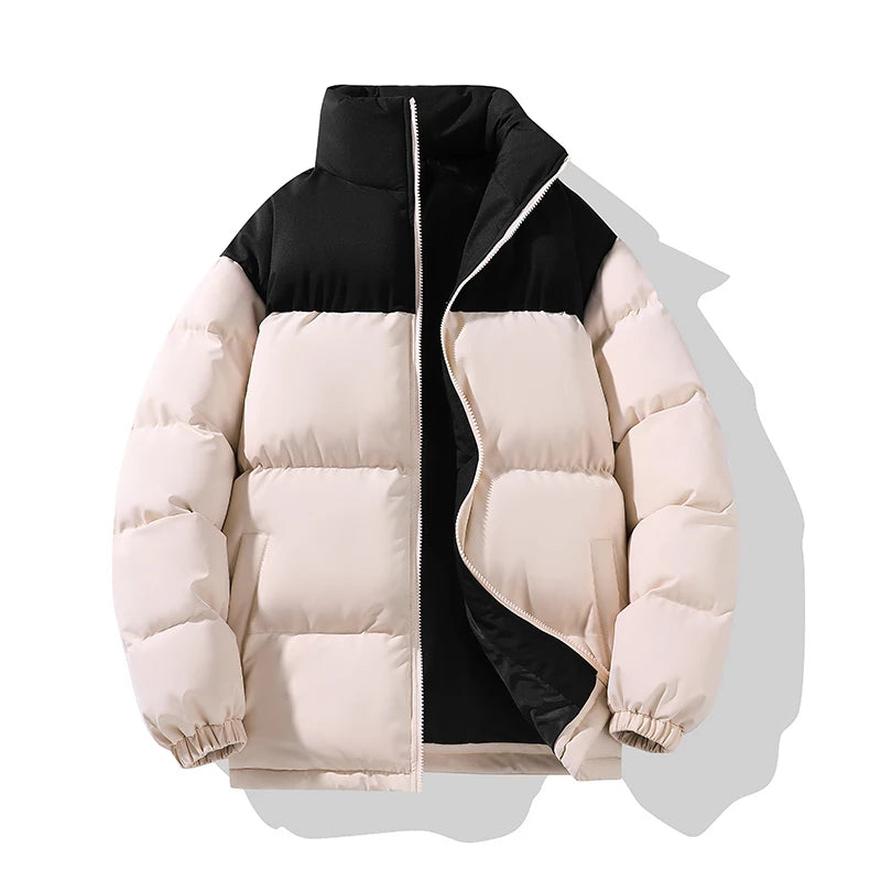 2024 Men's White Duck Down Jacket Warm Thick Puffer Jacket Coat Male Casual High Quality Overcoat Thermal Winter Parka Men