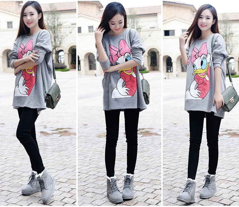 New Fashion Women Boots Winter Snow Boots Female Boots Warm Lace Flat with Women Shoes Tide Shoes Hot Sale 35-40