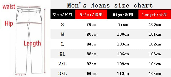 2025 Mens Slim Fit Classic Jeans Casual Street Style Comfortable Denim Pants Mens Skinny Jeans Male Daily Wear Joggers Trousers