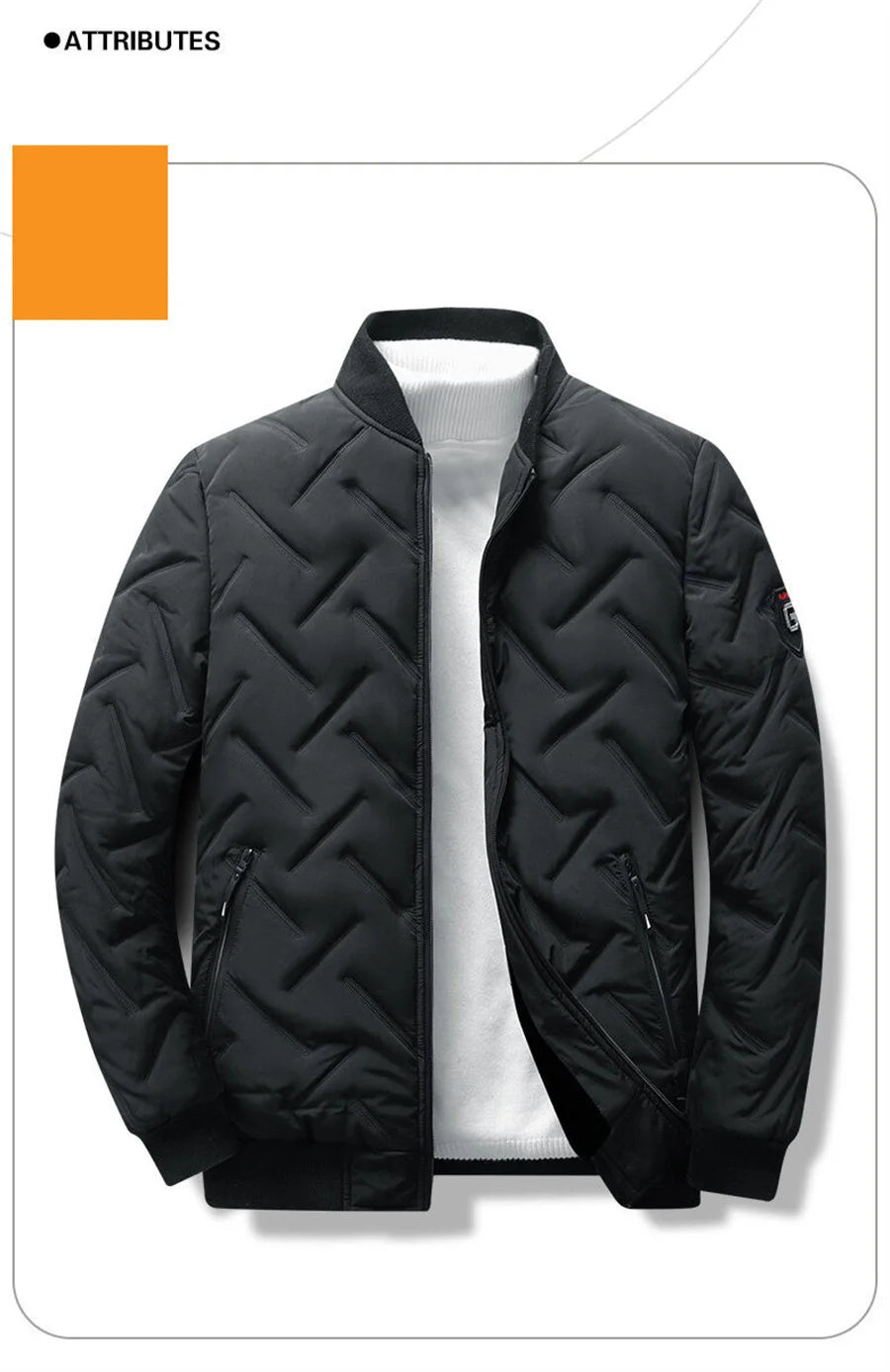 2025 Men's Warm Padded Jacket Autumn Winter Slim Fit Male Coat Casual Baseball Clothes Parka for Men Clothing Windbreaker 5XL