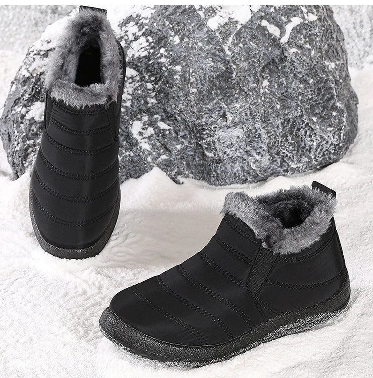 Boots Men Snow Platform Shoes Winter Shoes Comfortable Man Boot Shoe Ankle Boots Waterproof Shoes Outdoor Lightweight Boots Men