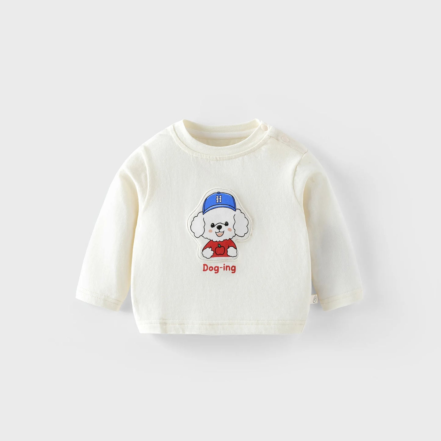 2025 New Style Autumn Toddler Boy Outfits Wide Leg Jeans Cartoon Print Hoodie Girls Clothing for 0-5 Y Baby Girls Boys Clothes
